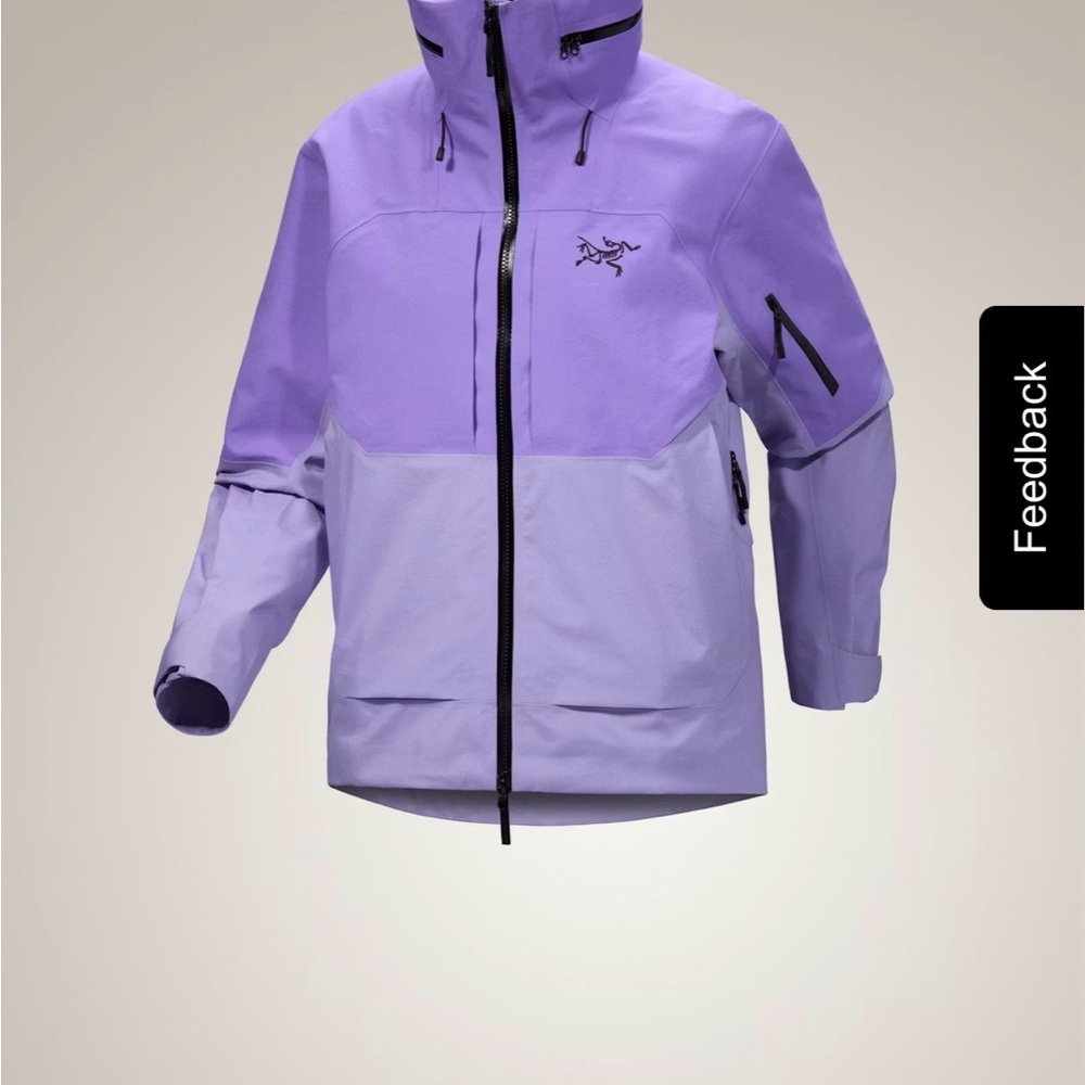 NWT Arc'teryx INCENDIA Women's Lavender Ski Snow Jacket Gore-Tex pro